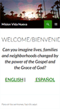 Mobile Screenshot of misionvidanueva.org